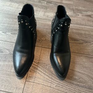 Steve Madden Black Booties